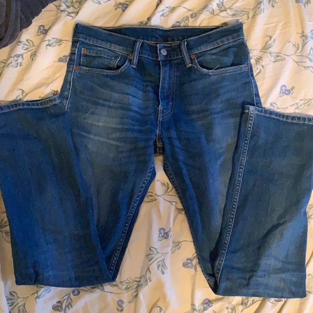 Orange tab mid-rise Levi’s